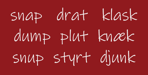 Dramatisk datid af verber