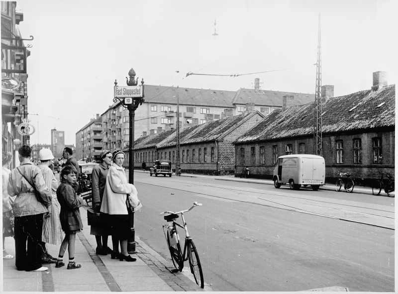 Billede fra Tagensvej på Nørrebro